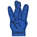 "W"/West Hand Sign Foam Hand Mitt (24")